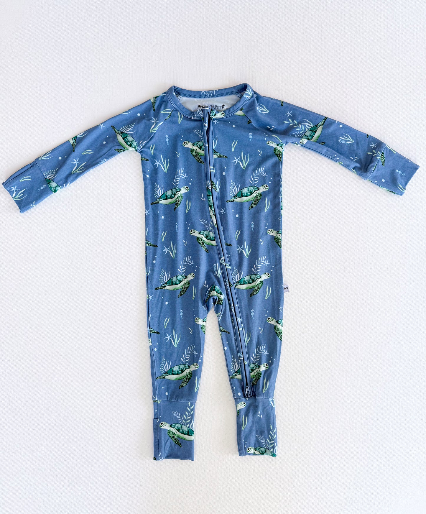 Zippy Sleepers with Fold Over Cuffs (0/3M-12/18M)