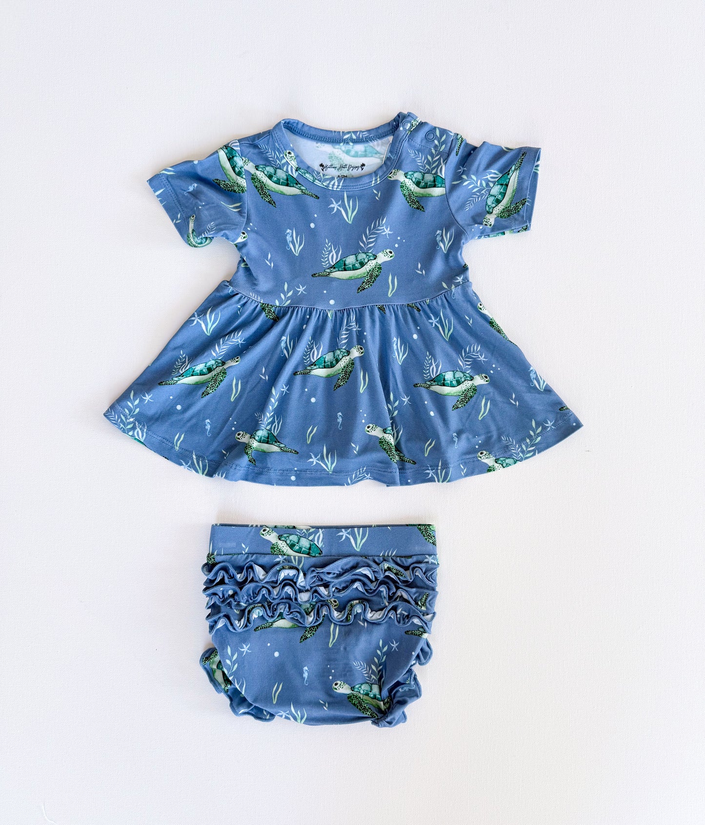 Peplum and Ruffle Bloomer Sets (0/3M-12/18M)