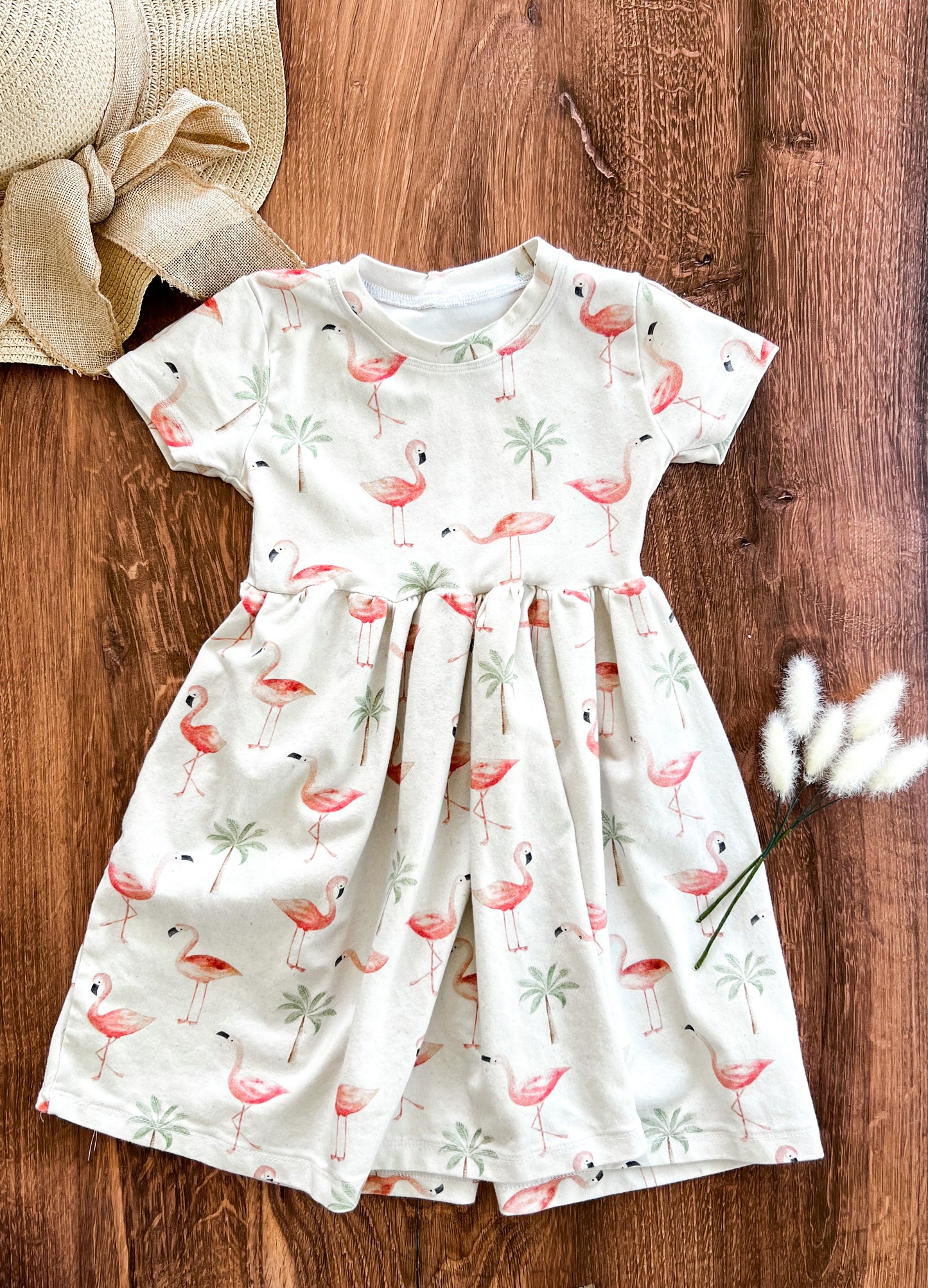Organic American-Milled Merwin's Mingos Agusta Dress