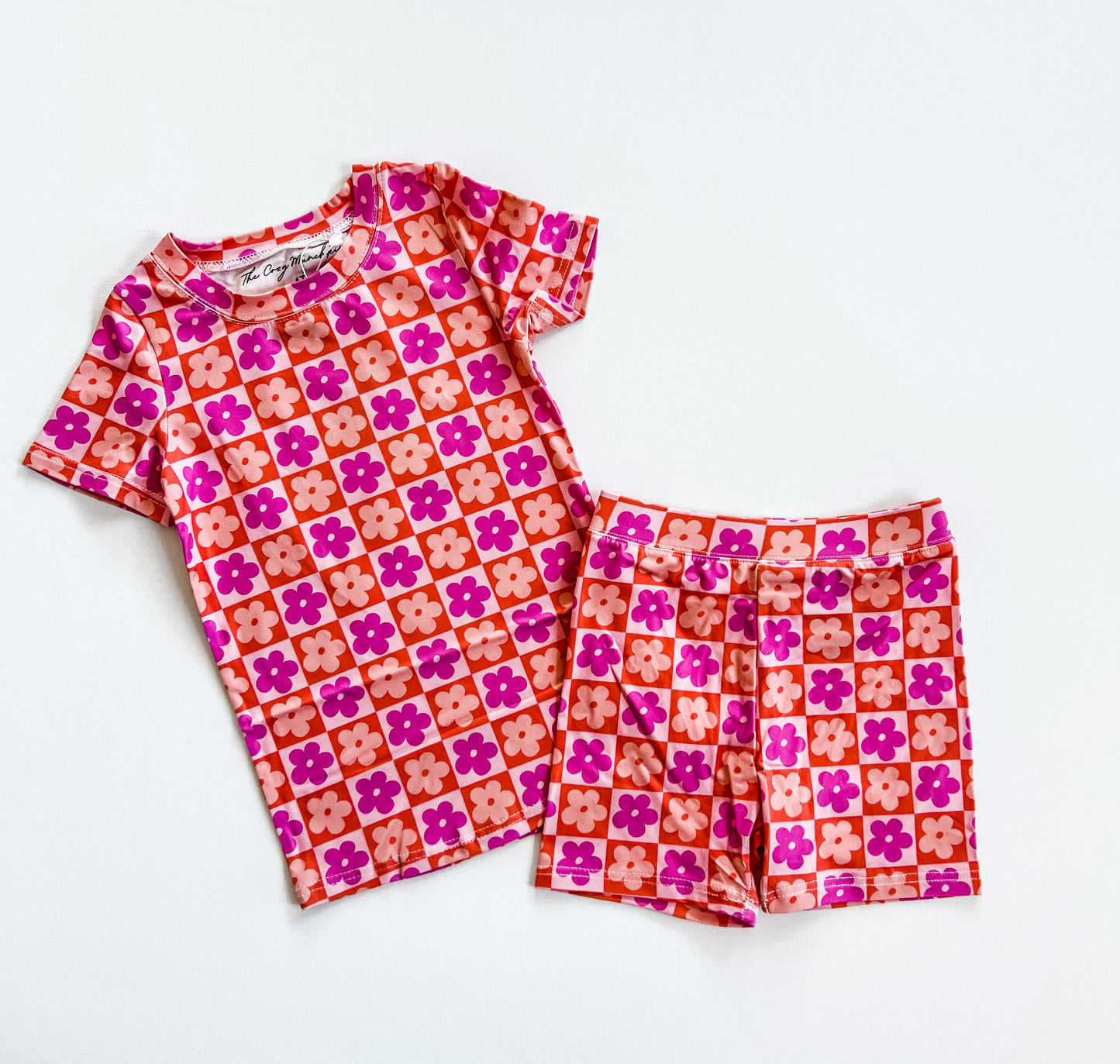 12/18M-6T Flower Child Shorty PJs
