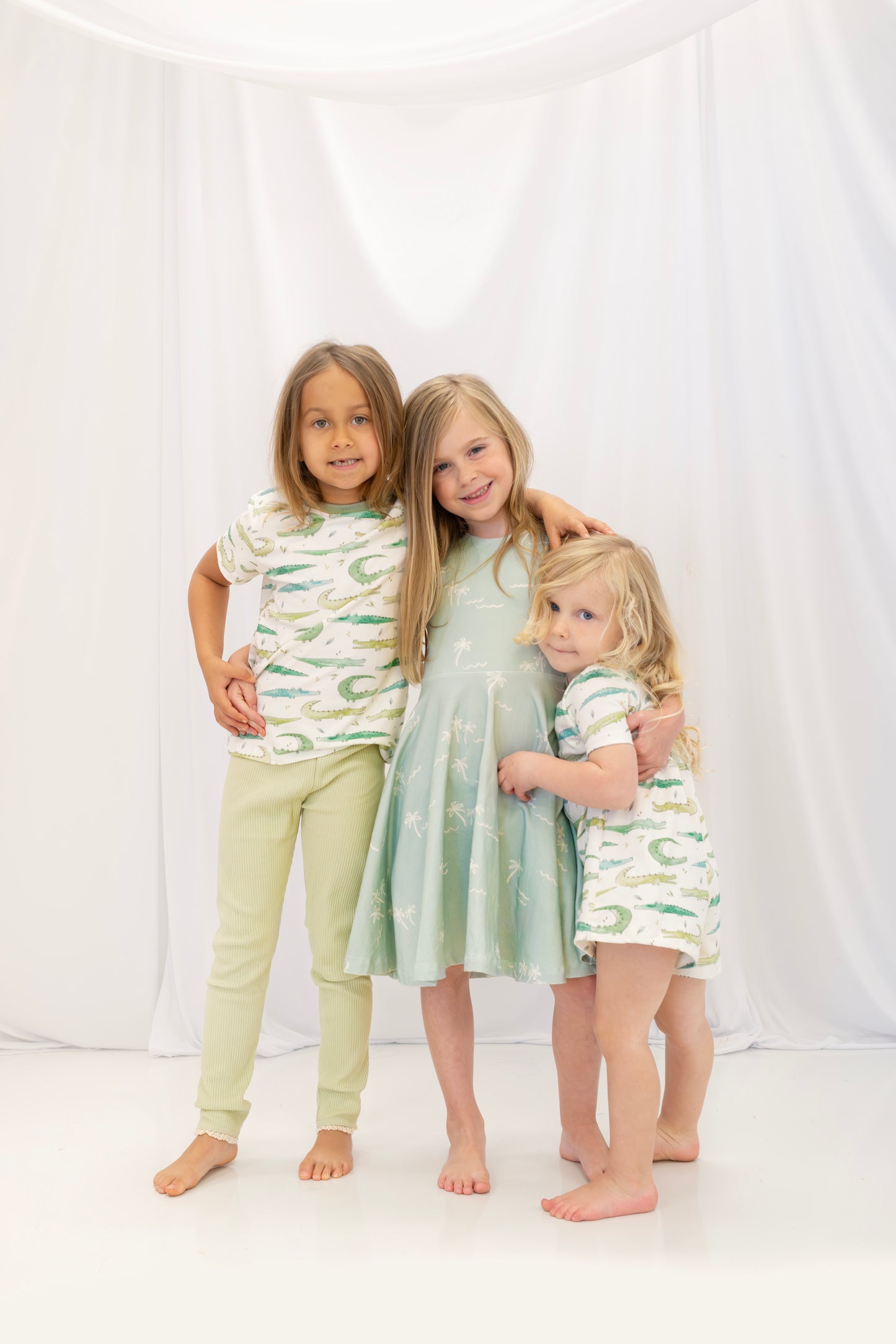 Organic American-Milled Coastal Kids Basic Tees (multiple options)