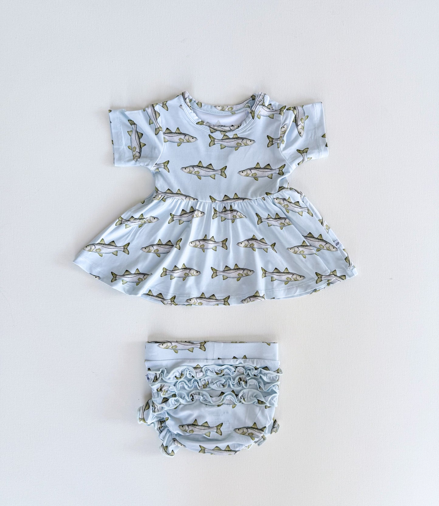 Peplum and Ruffle Bloomer Sets (0/3M-12/18M)