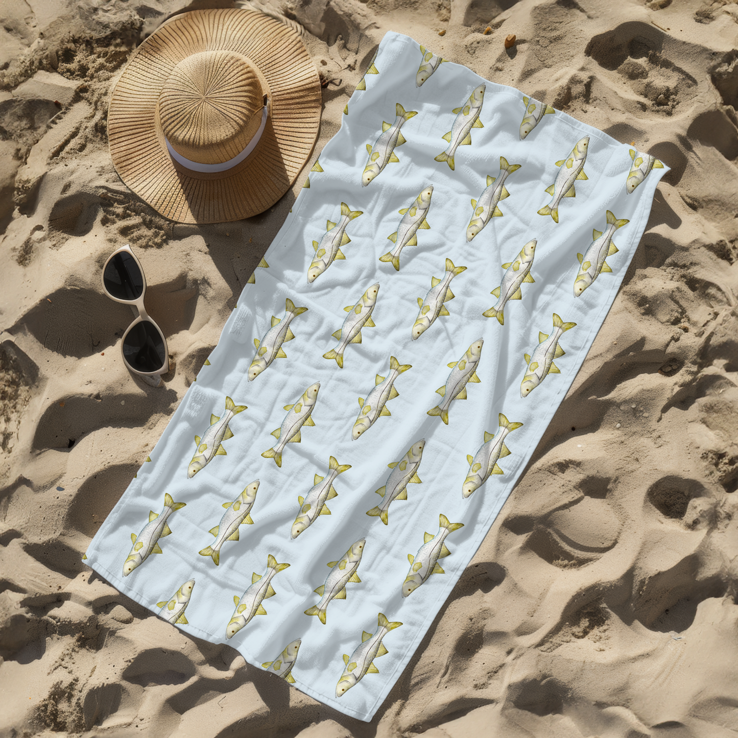 Snook 30 x 60 Plush Beach Towel