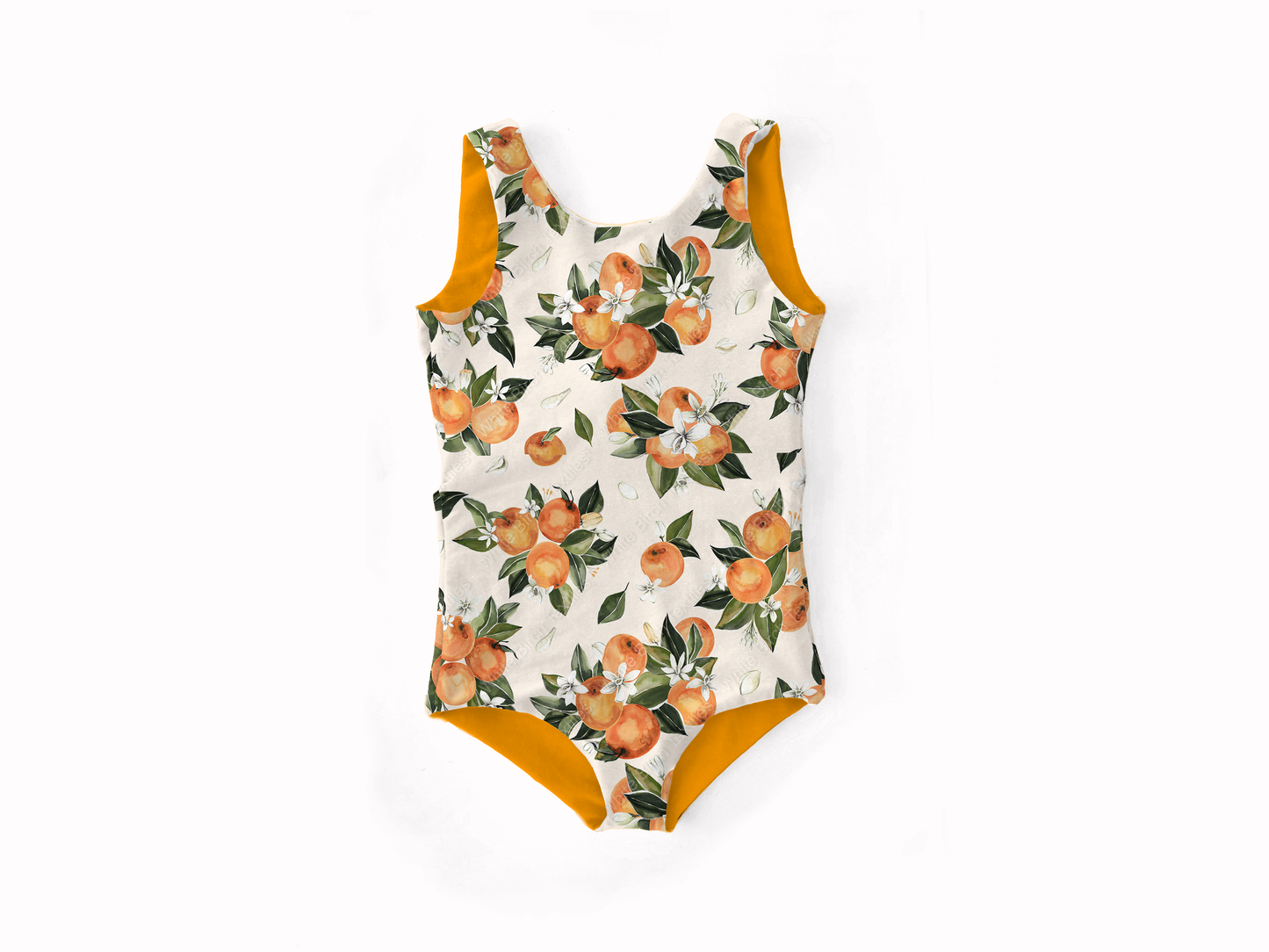 Reversible One-Piece Swim Suits