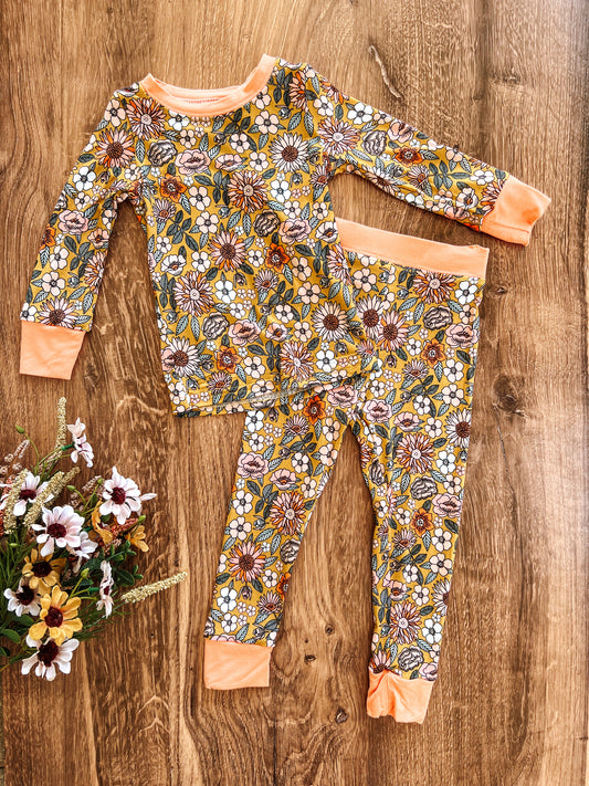 Mustard Blooms (Sizes 12/18M-6T)