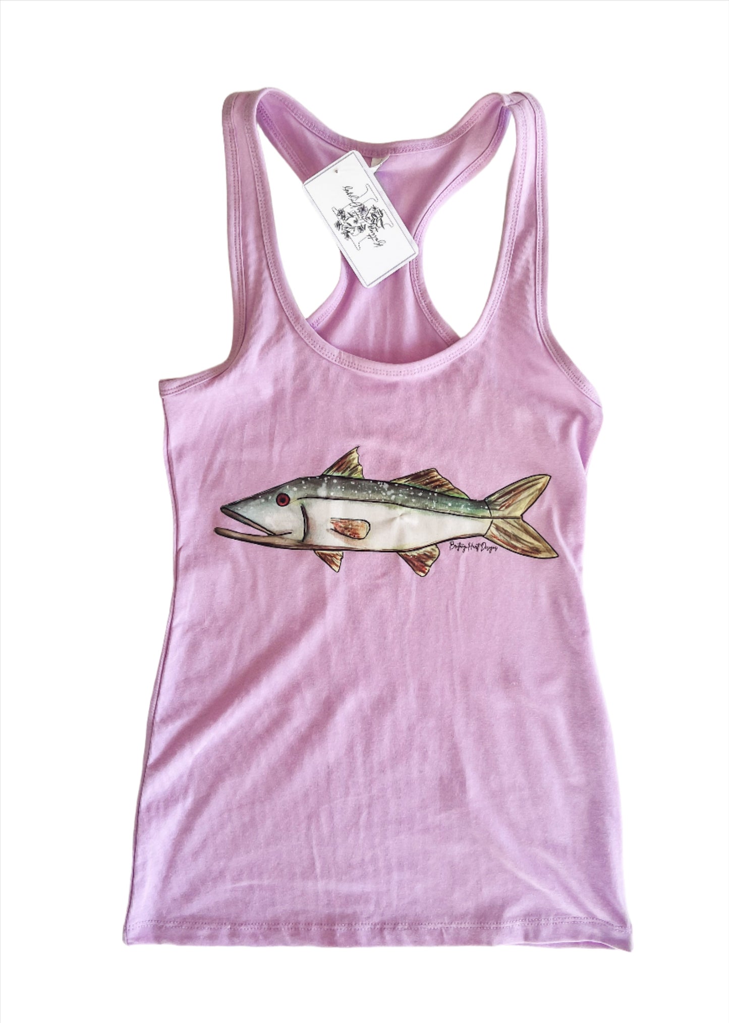 RTS Adult Hand painted Watercolor Snook Tank