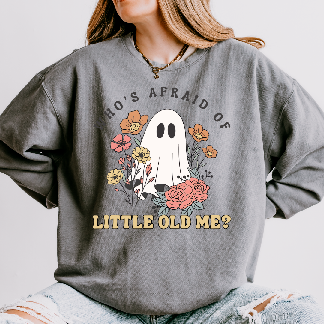 Floral Ghost Long Sleeve Tee