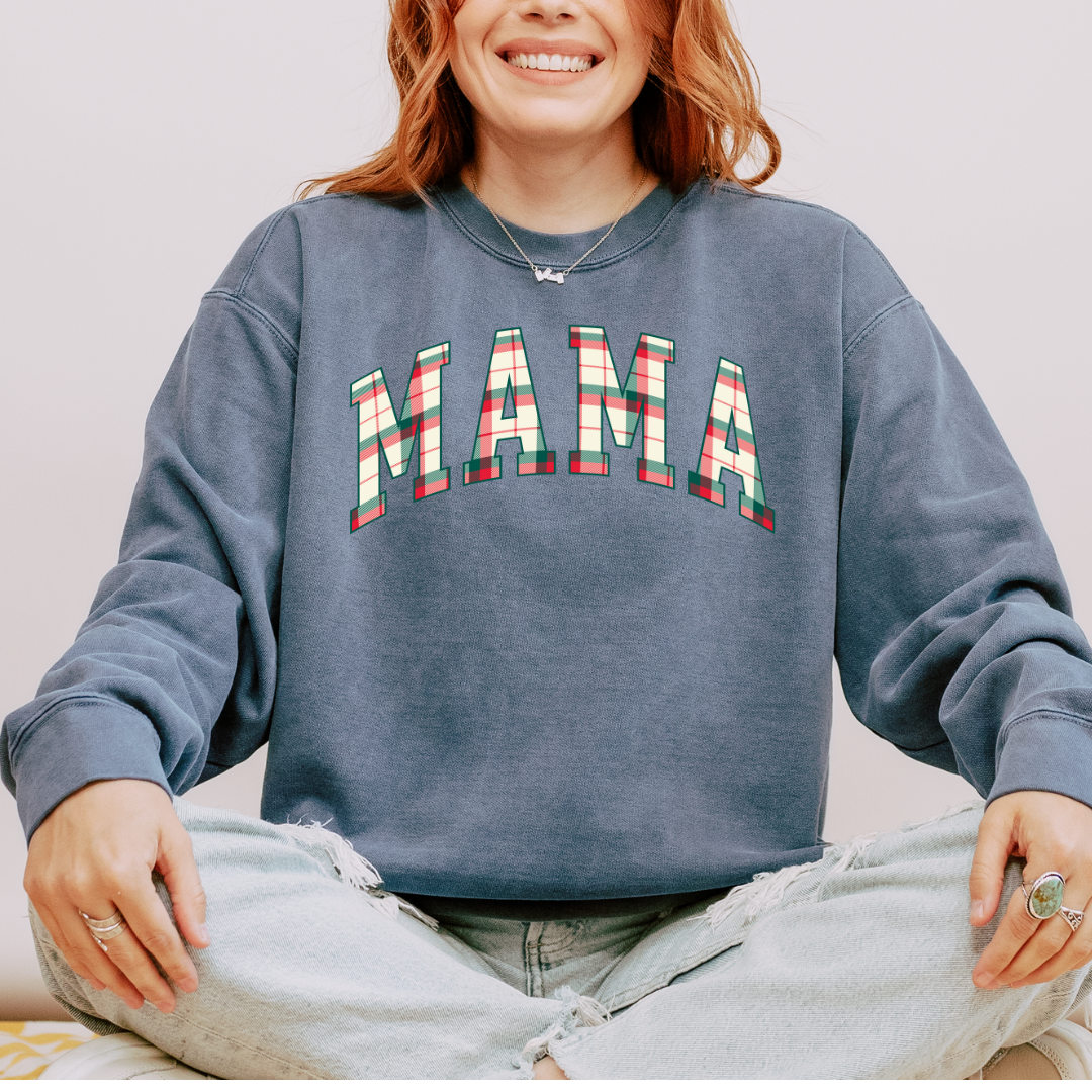 Mama Comfort Colors Crewneck Sweatshirt