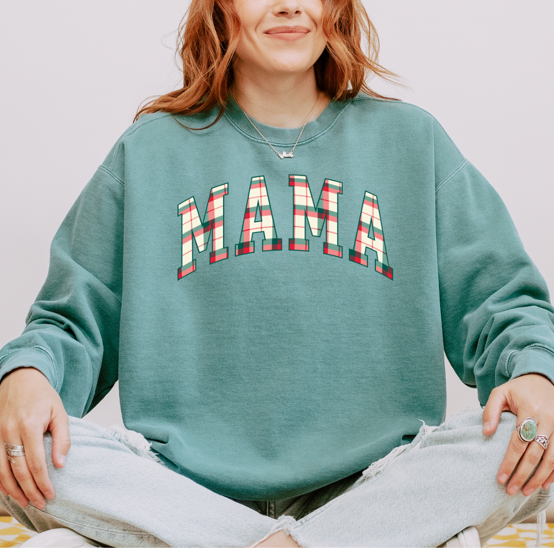 Mama Comfort Colors Crewneck Sweatshirt