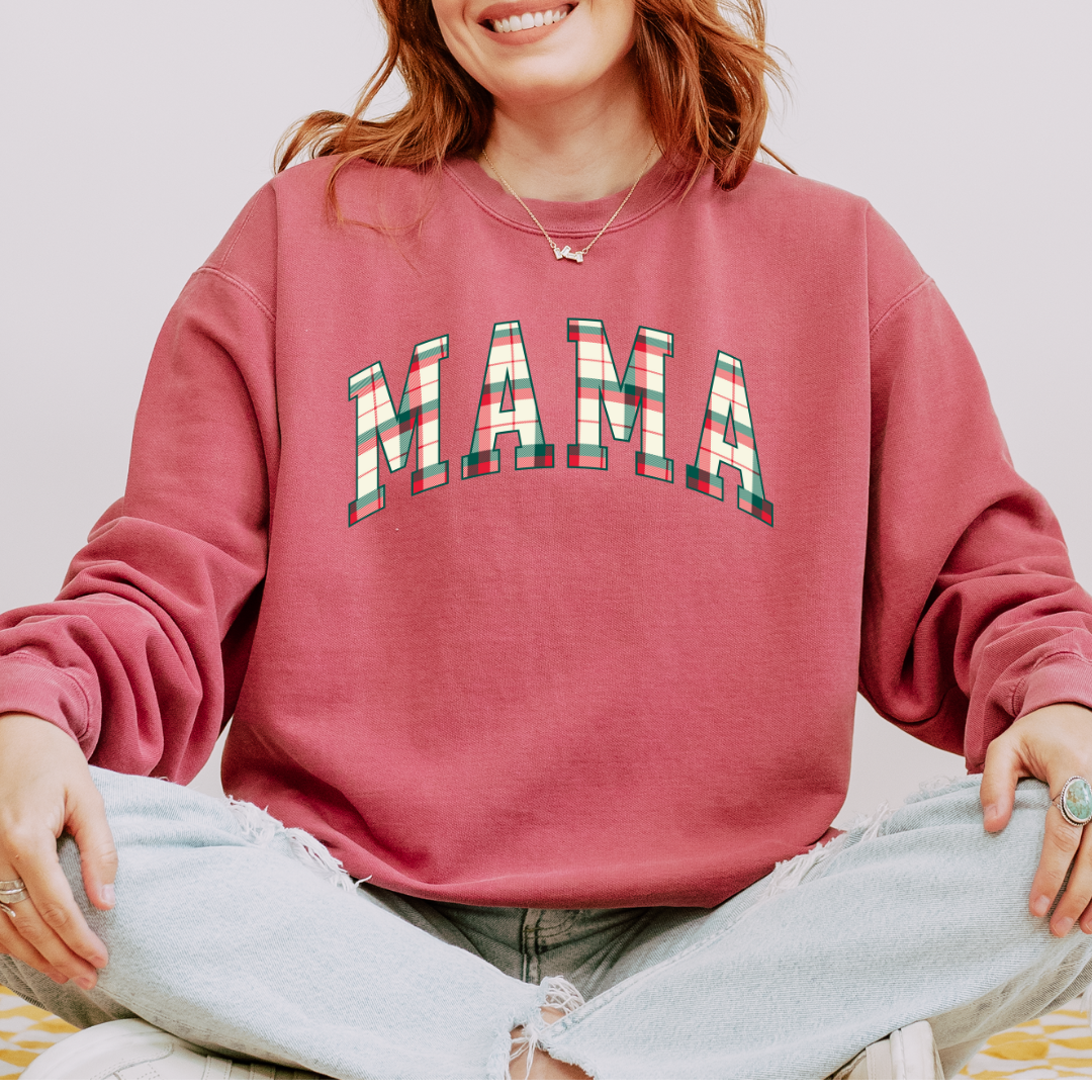 Mama Comfort Colors Crewneck Sweatshirt