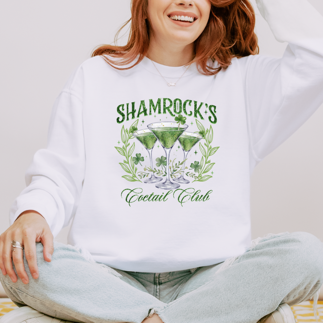 Shamrock Social Club Adult Crewneck Sweatshirt