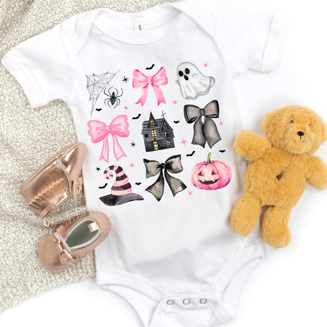 All Pink Halloween (Infant Bodysuits)