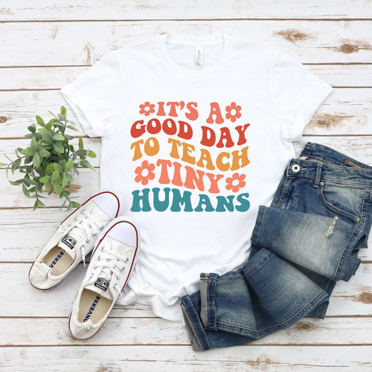 Its a Good Day to Teach Tiny Humans (Adult Sizes XS-3XL)