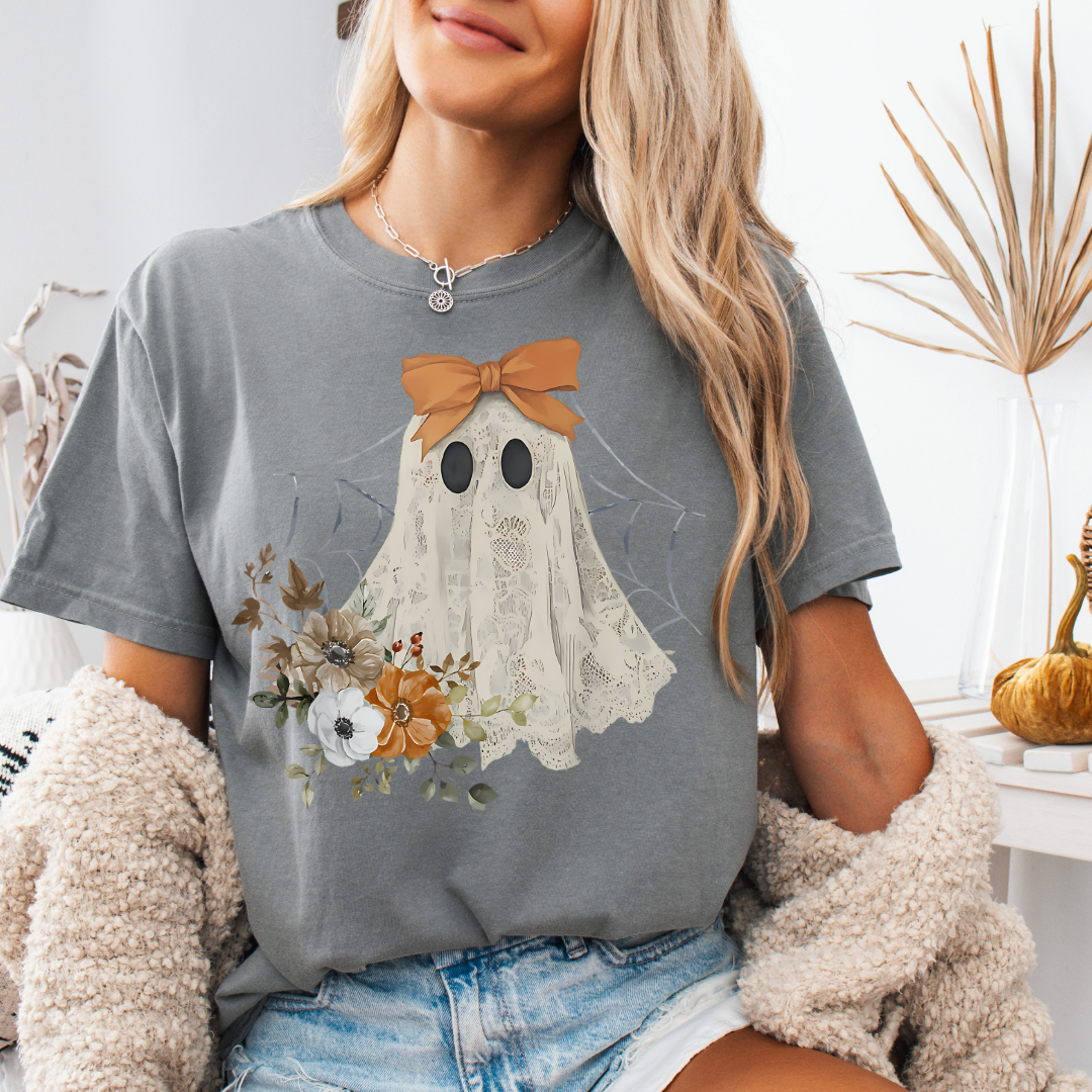 Lacey Boho Ghost Short Sleeve Tee