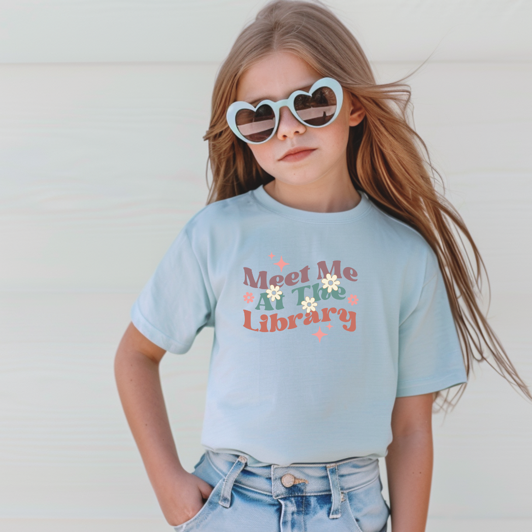 Meet Me at the Libray Youth Tees