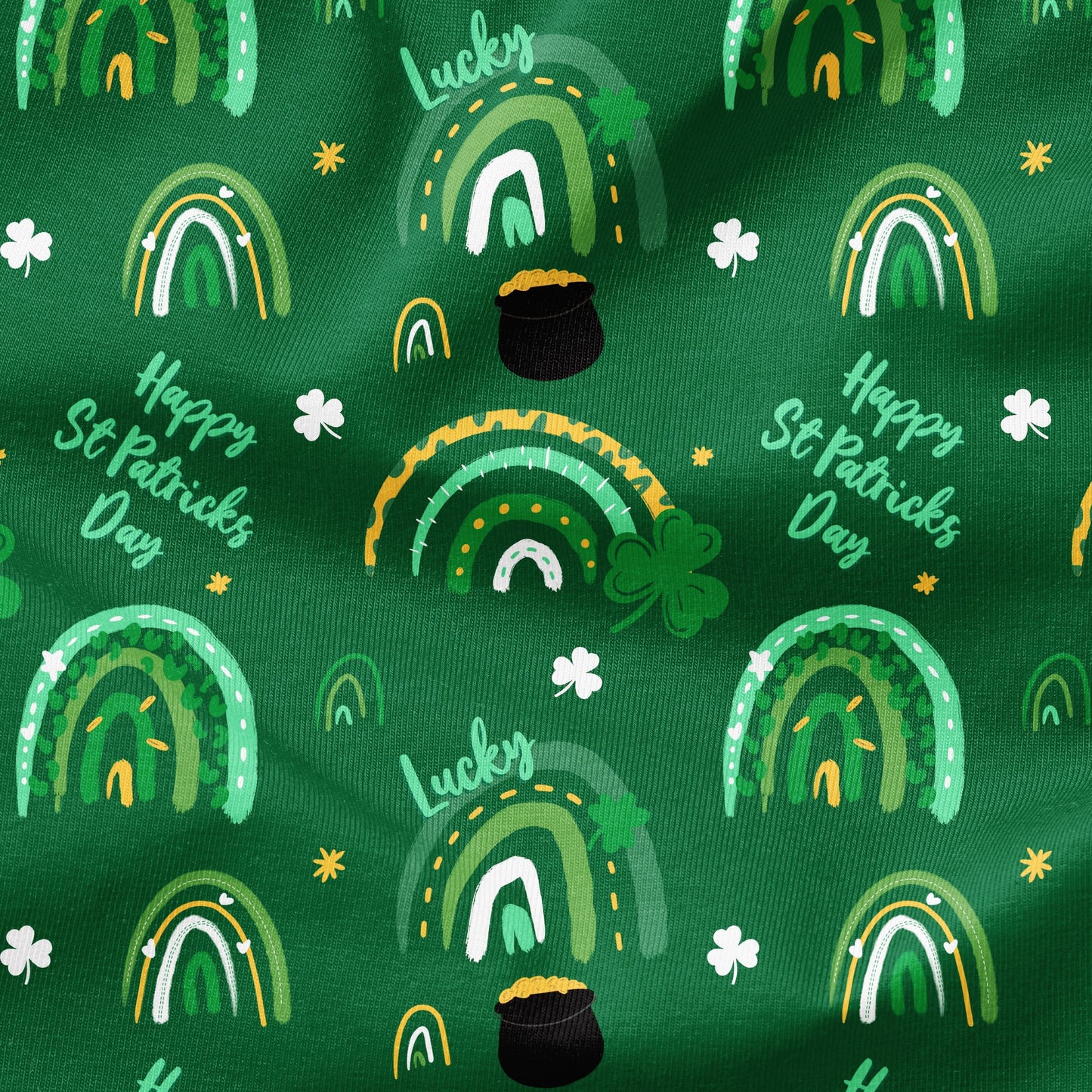 St. Patrick's Day Rompers