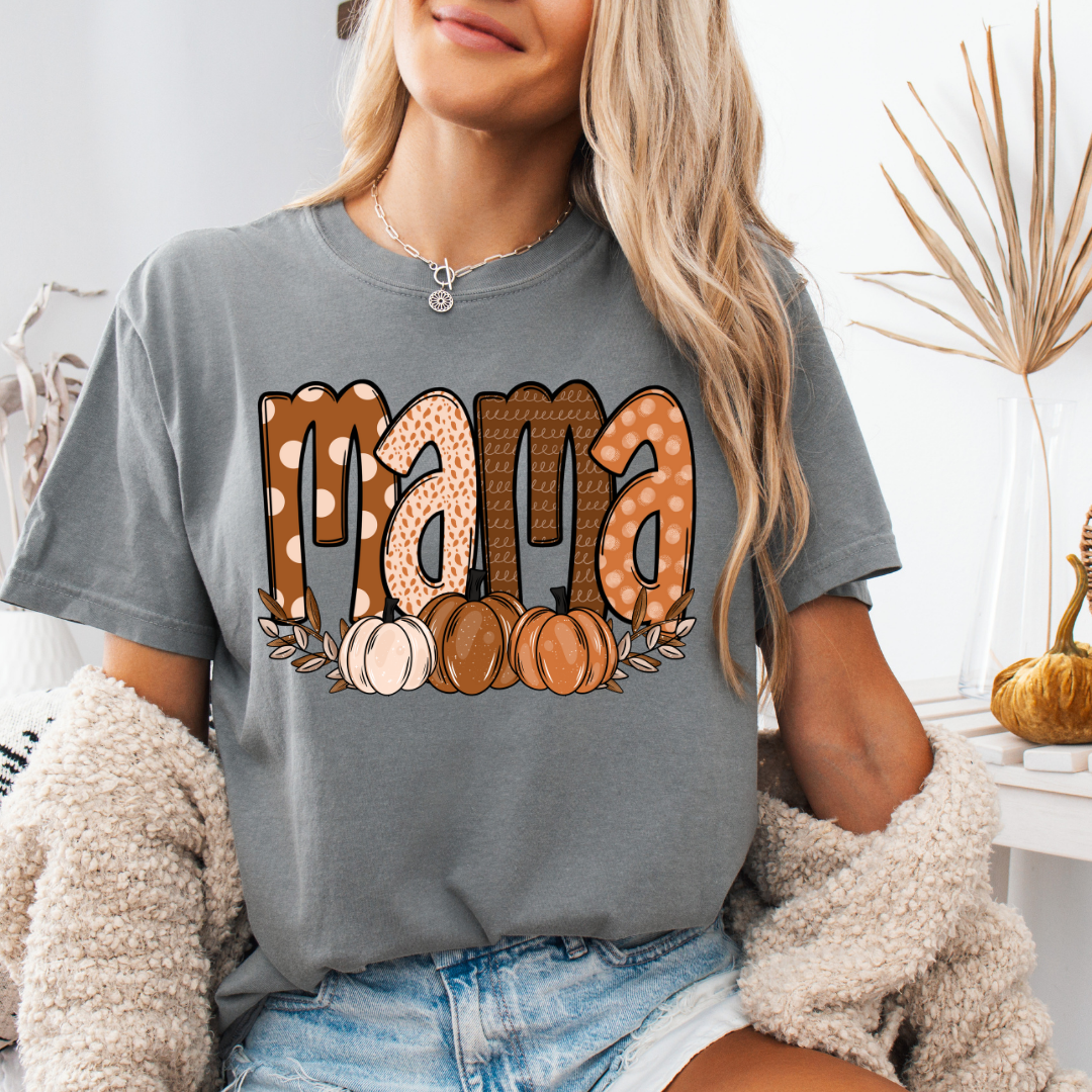 Fall Mama Short Sleeve Tee