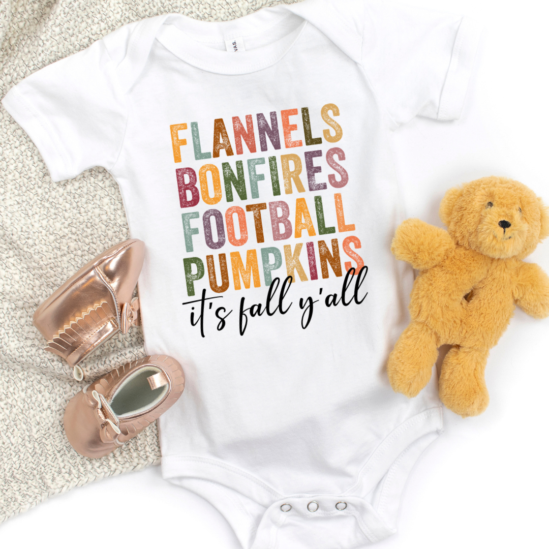 It's Fall Ya'll (Infant Bodysuits)