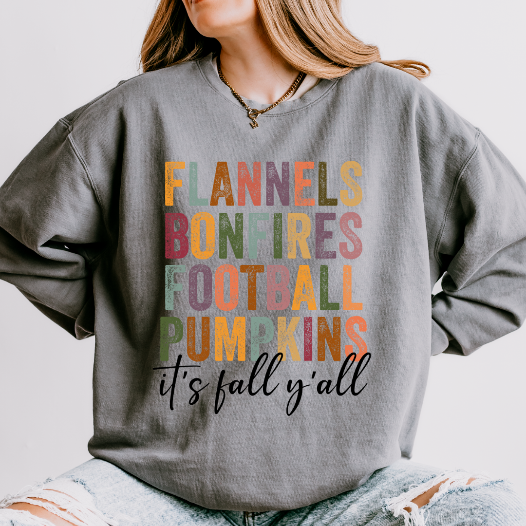 It's Fall Ya'll Long Sleeve Tee