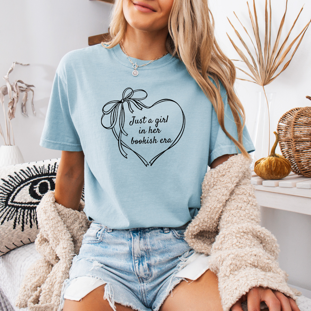 Just a Girl Bookish Tee
