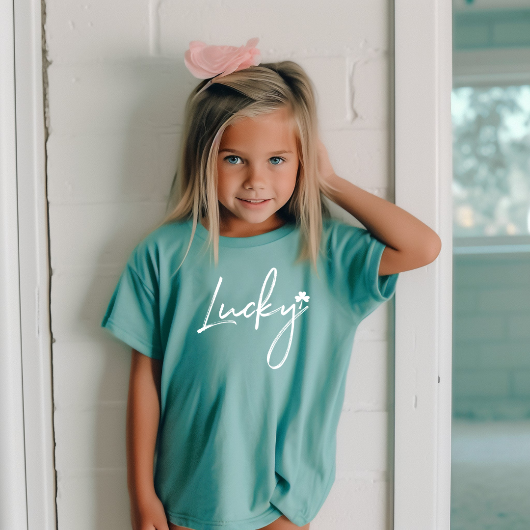 Lucky Clover Youth Short Sleeve Tee