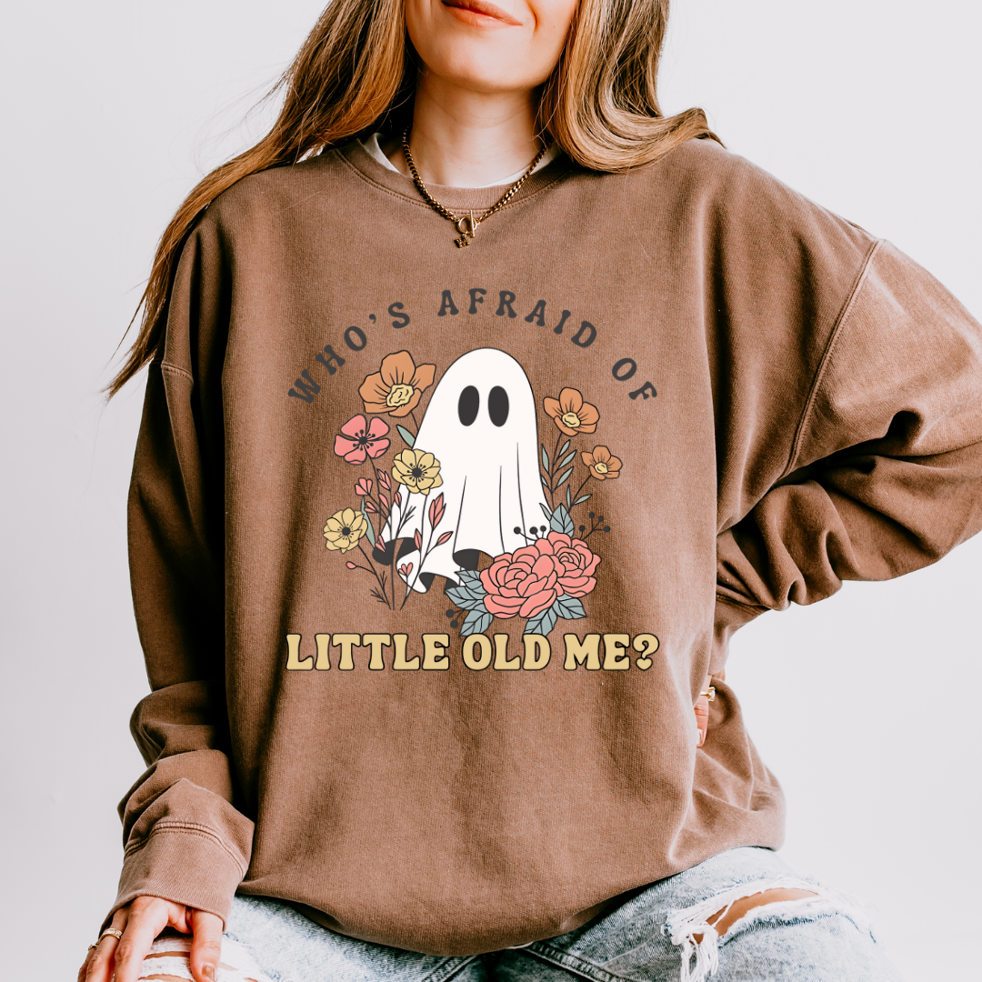 Floral Ghost Long Sleeve Tee