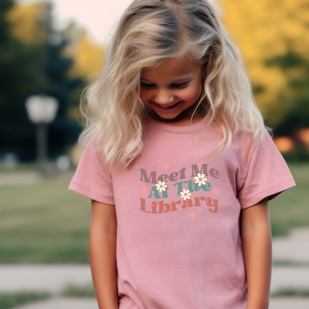 Meet Me at the Libray Youth Tees