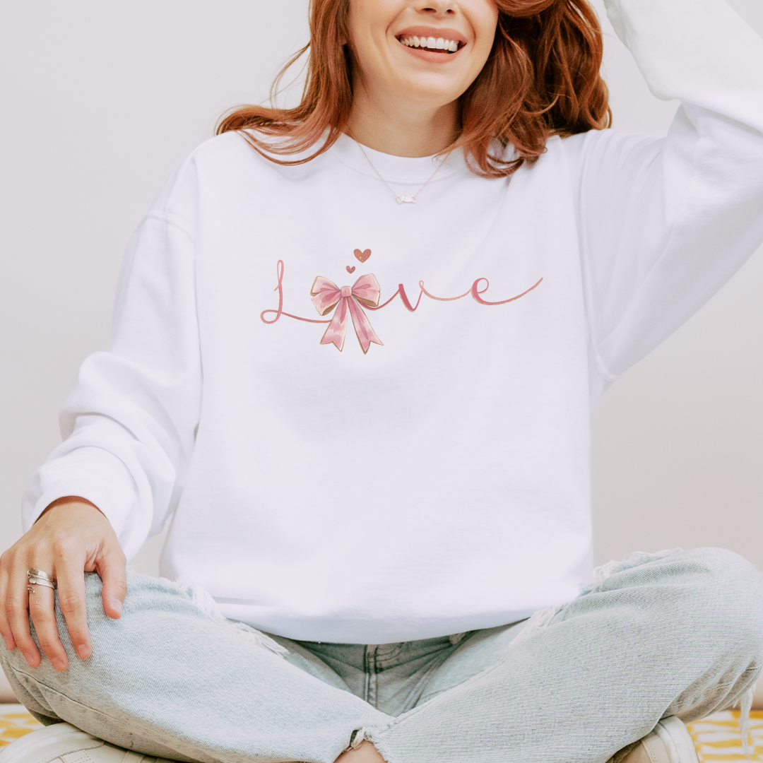 Love  Adult Crewneck Sweatshirt