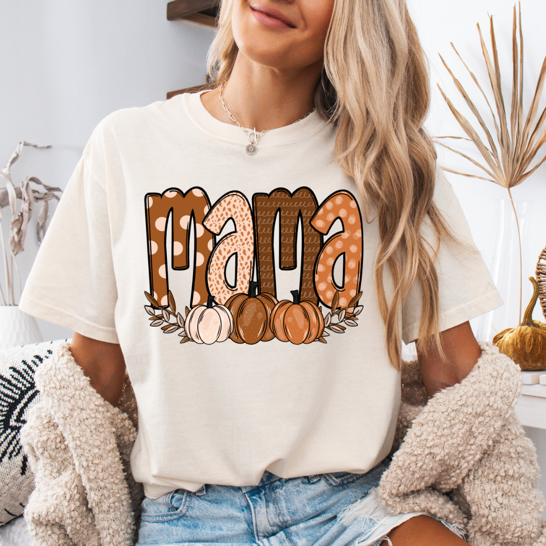 Fall Mama Short Sleeve Tee