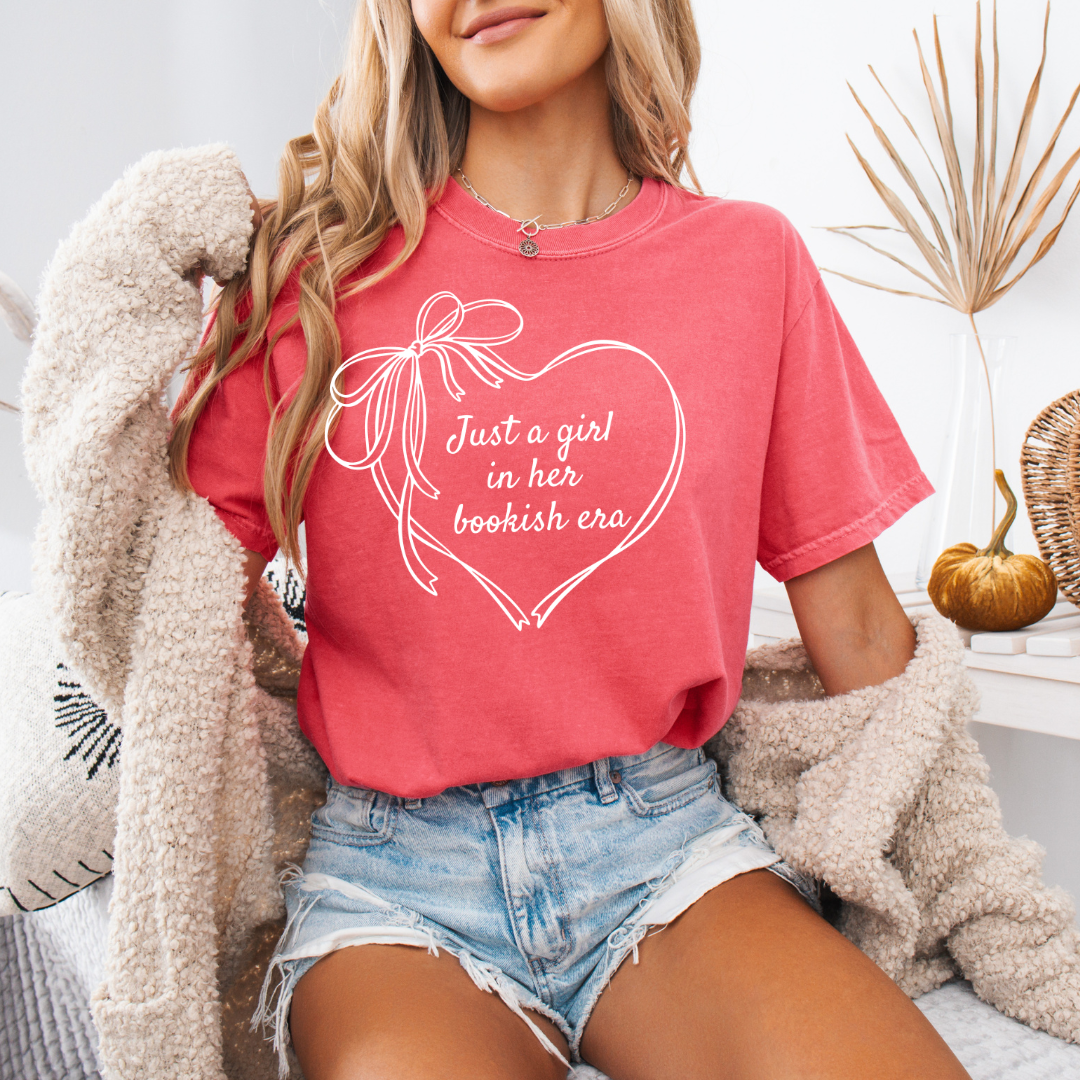 Just a Girl Bookish Tee
