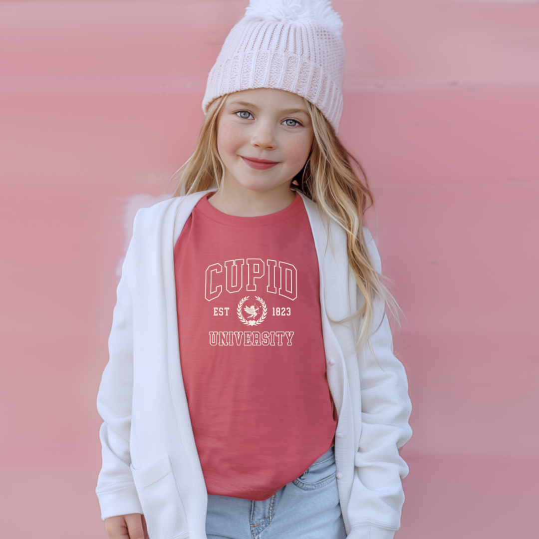 Cupid University Youth Short Sleeve Tee