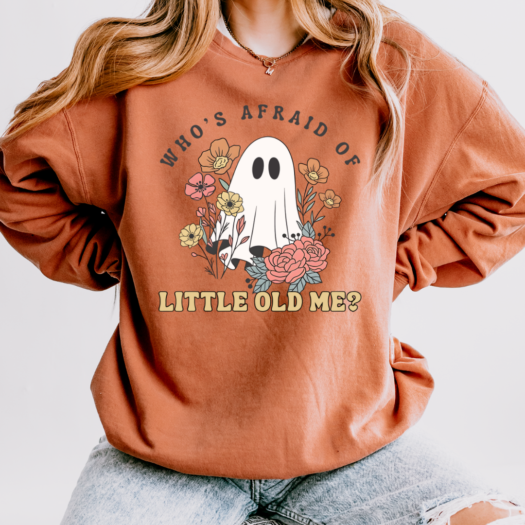 Floral Ghost Long Sleeve Tee