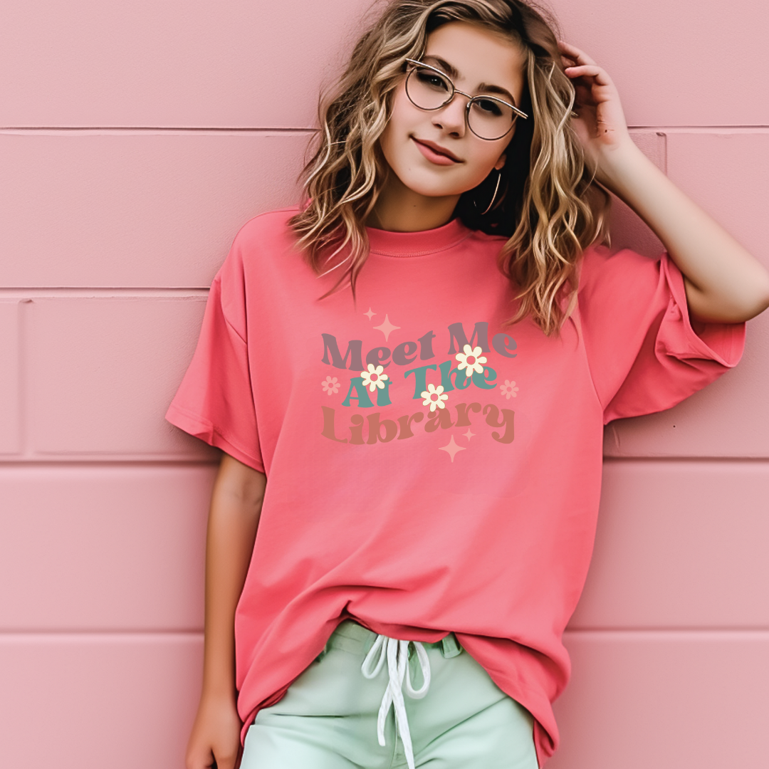 Meet Me at the Libray Youth Tees