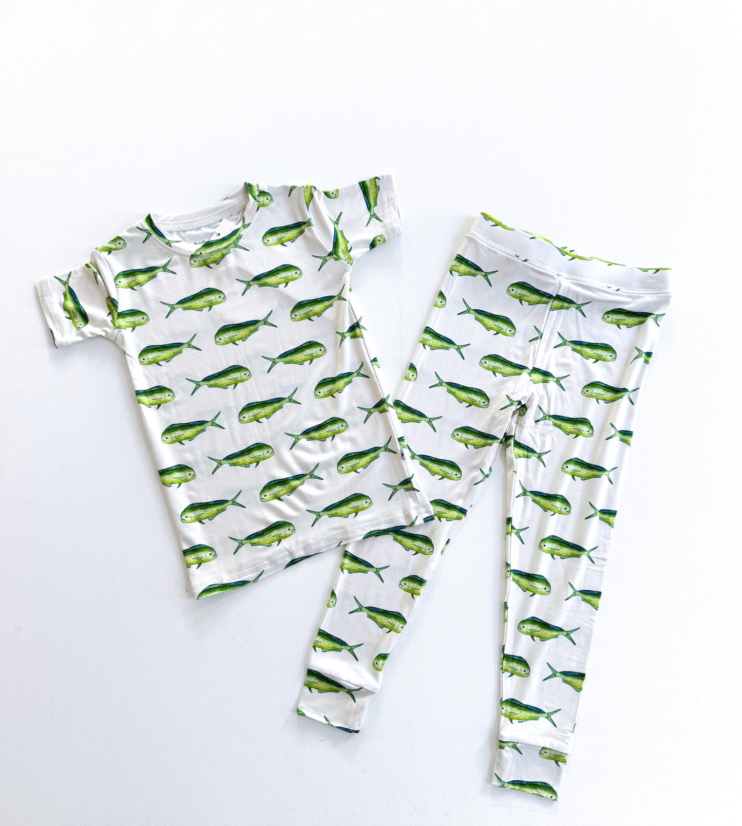 Mahi Short Sleeve with Pants Two-Piece Sets (2T- 7/8)
