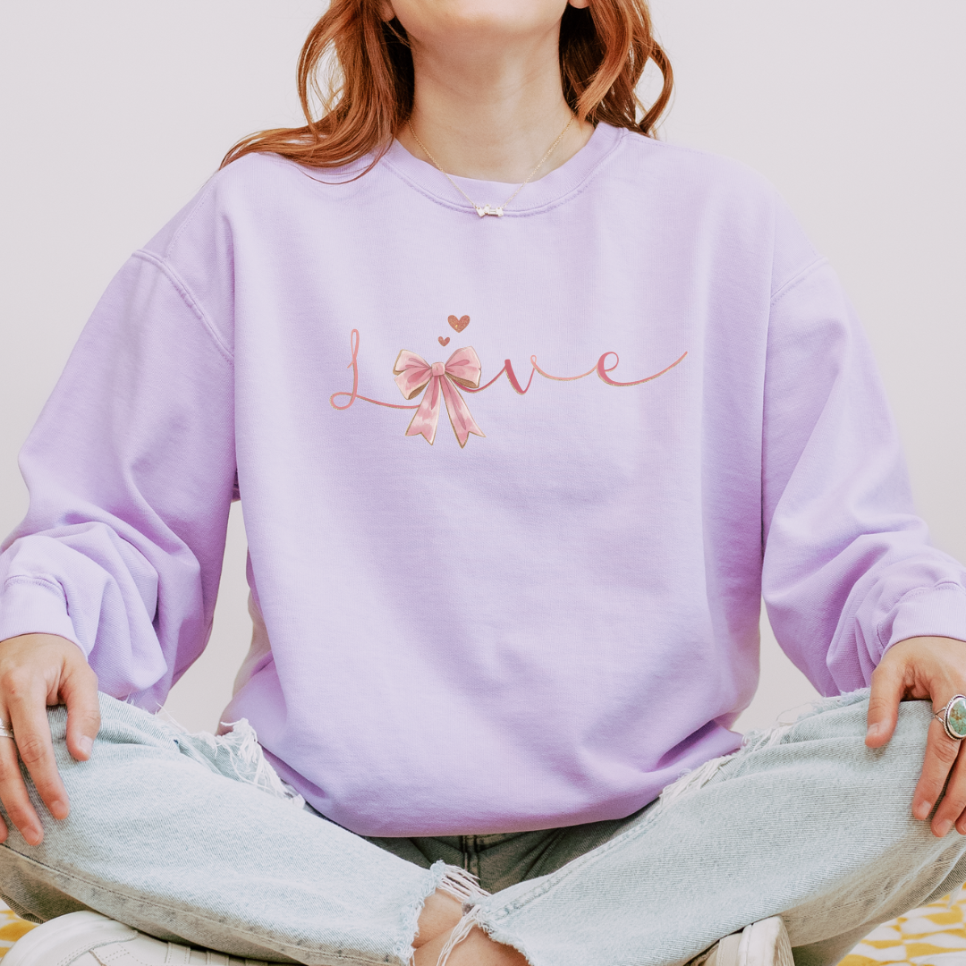 Love  Adult Crewneck Sweatshirt