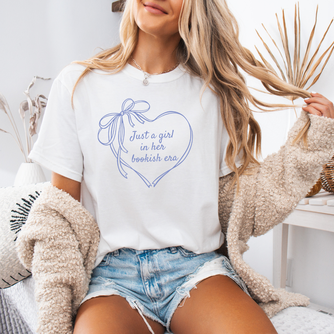 Just a Girl Bookish Tee