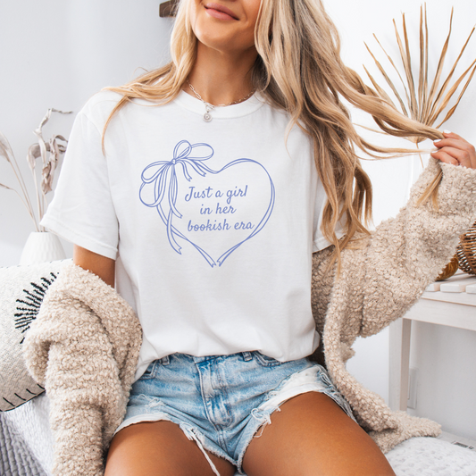 Just a Girl Bookish Tee