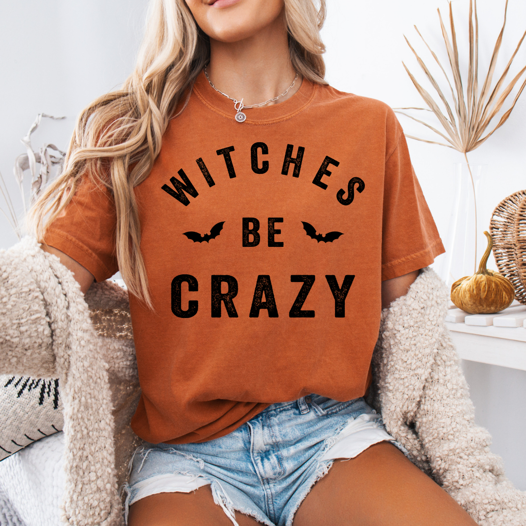 Witches Be Crazy Short Sleeve Tee