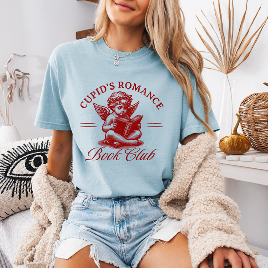 Cupid's Romance Book Club Short Sleeve Tees