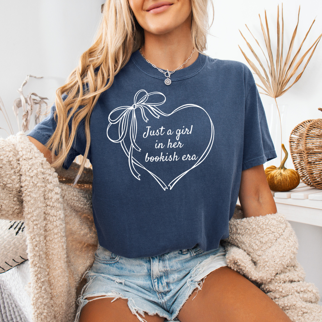 Just a Girl Bookish Tee