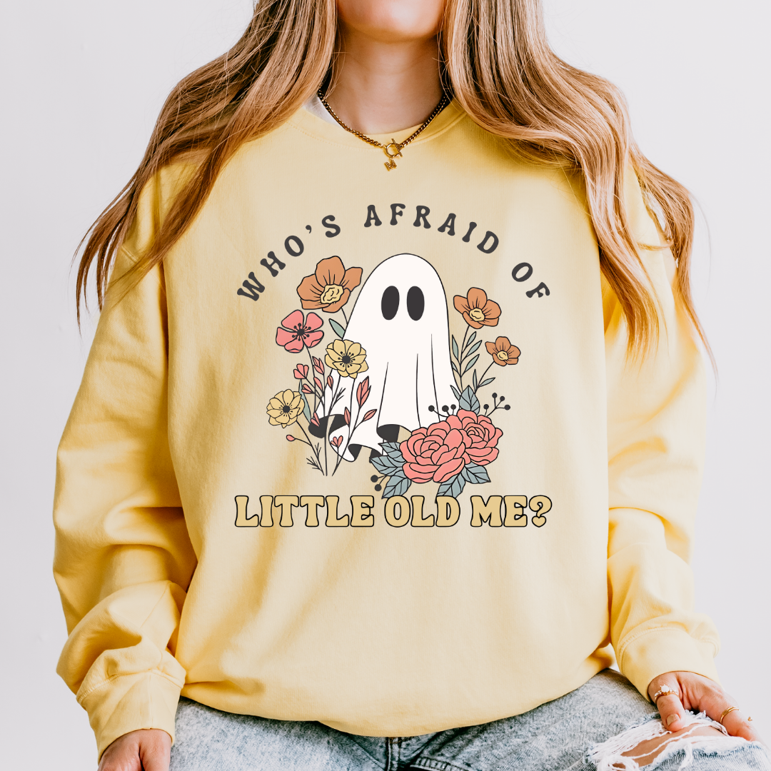 Floral Ghost Long Sleeve Tee