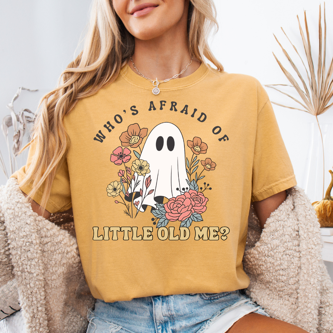 Floral Ghost Short Sleeve Tee