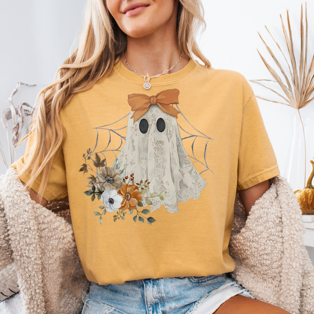 Lacey Boho Ghost Short Sleeve Tee