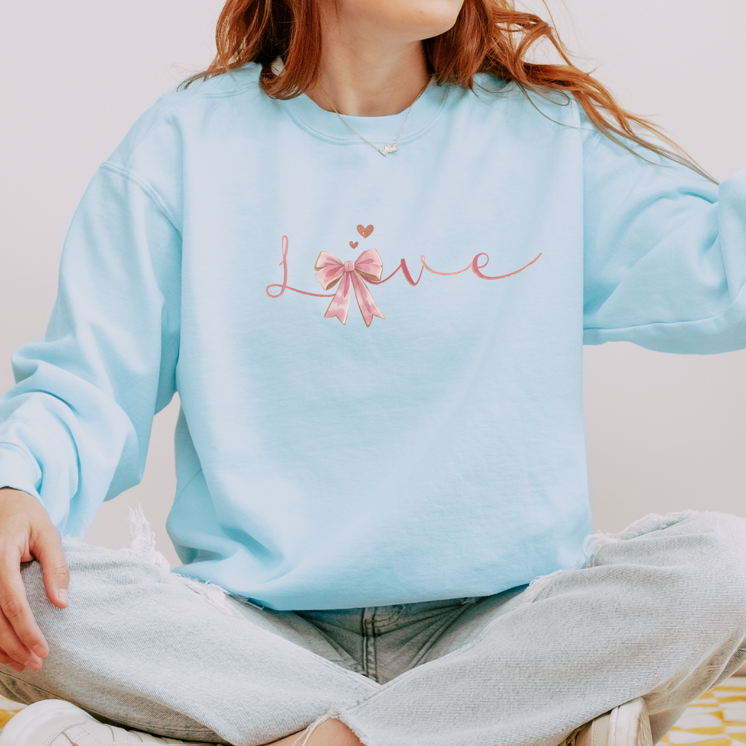 Love  Adult Crewneck Sweatshirt