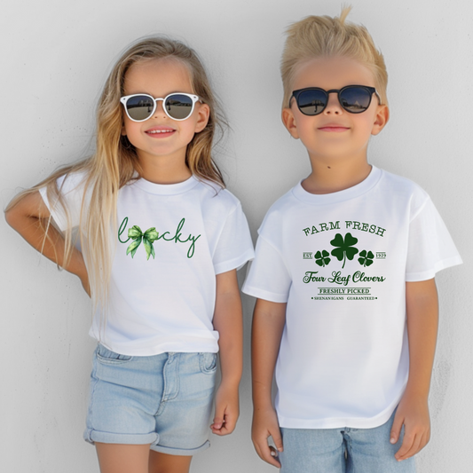 Lucky Bow Youth Short Sleeve Tee