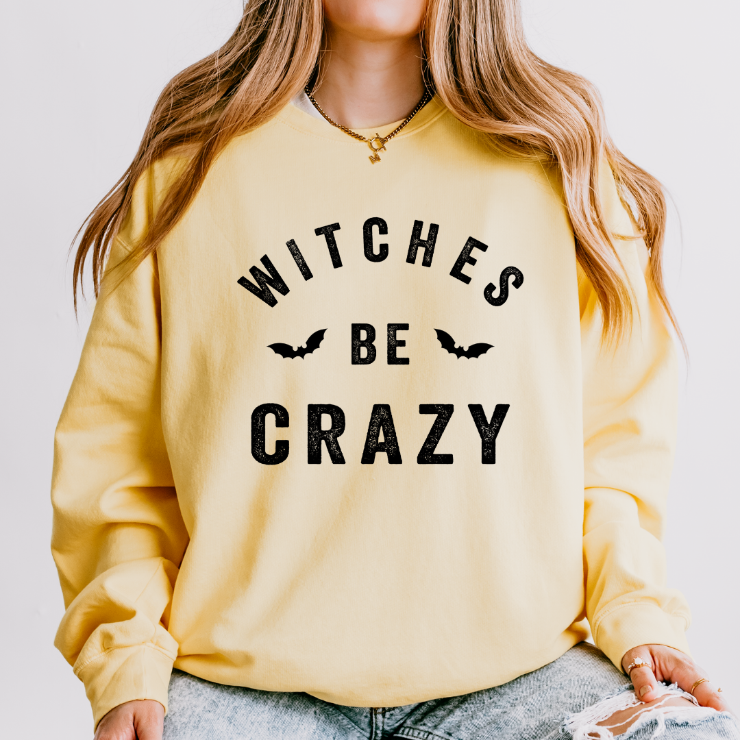 Witches Be Crazy Long Sleeve Tee