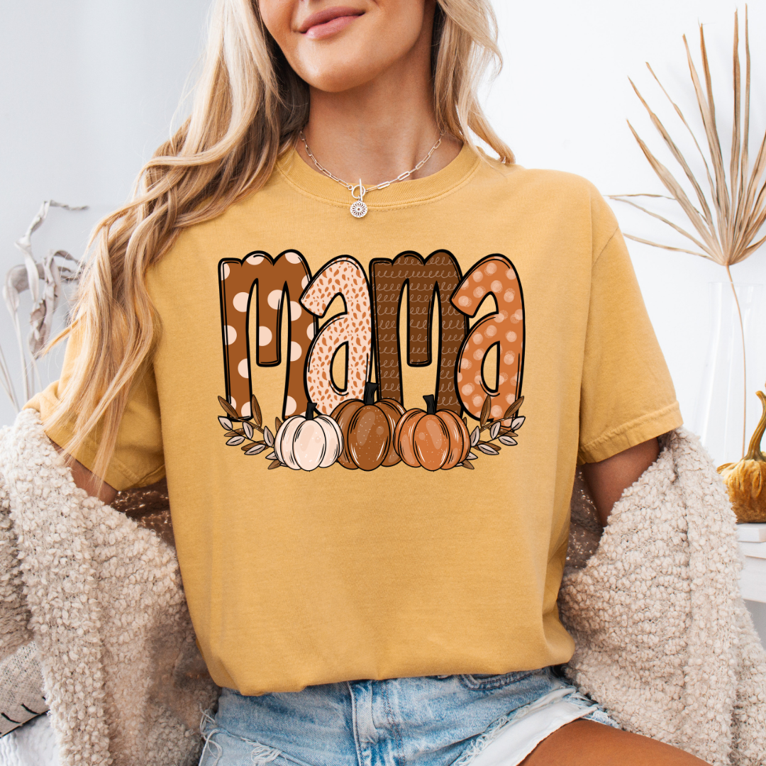 Fall Mama Short Sleeve Tee