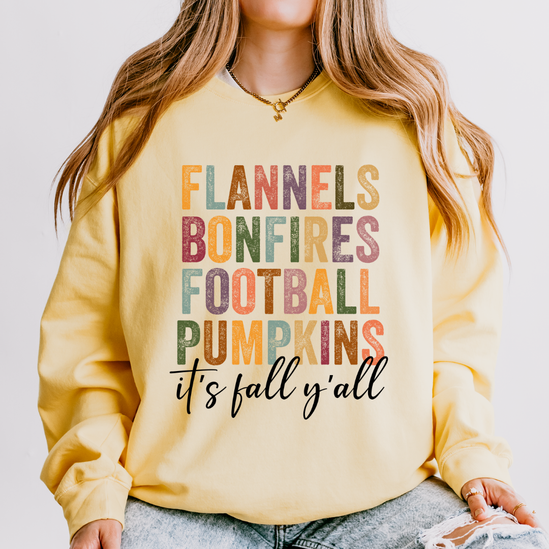 It's Fall Ya'll Long Sleeve Tee