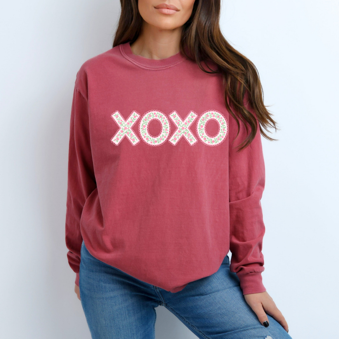 XOXO Long Sleeve Tee