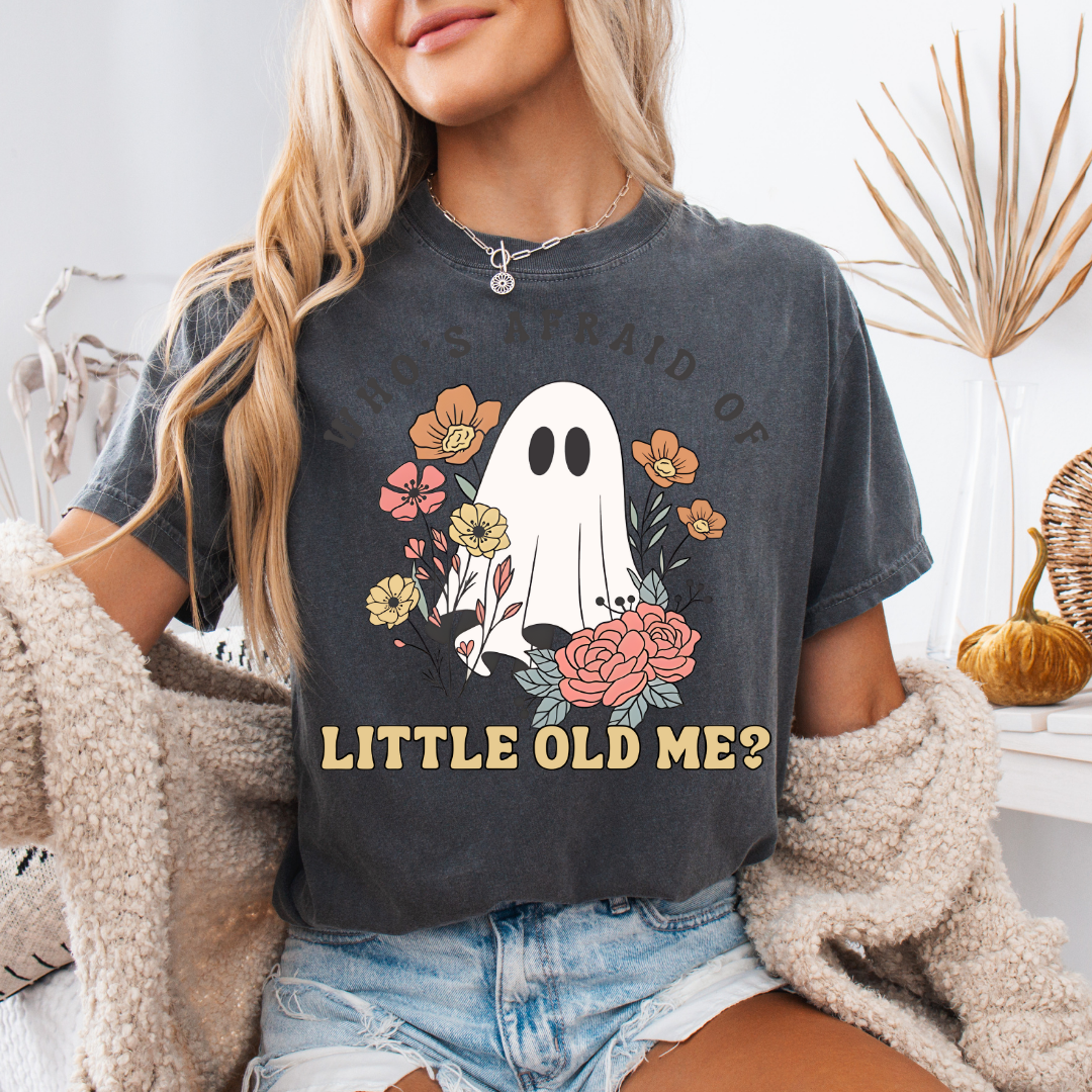 Floral Ghost Short Sleeve Tee